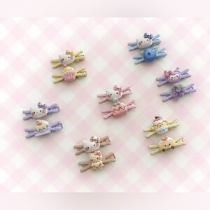 Kawaii cute decoden Hair Clips